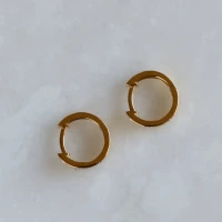 /public/photos/live/Round Cut Moissanite Small Huggie Hoop Earrings 917 (2).webp